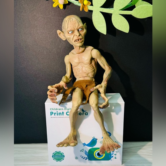 Lord of the Rings 10'' GOLLUM SMEAGOL MARVEL  Toy Biz USED 2003 VINATGE - Picture 10 of 16